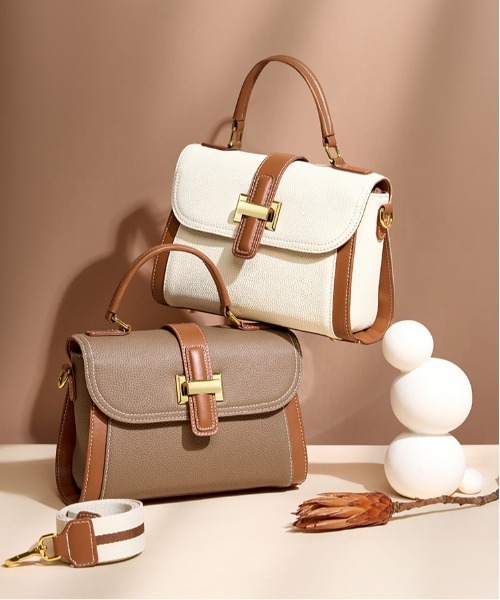 ショルダーバッグ バッグ 「NiiNa」「高品質牛革」2way