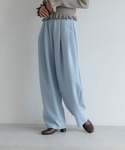 ワイドパンツ スウェットパンツ ジャージ カッ...の詳細画像3