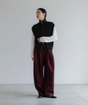 ワイドパンツ スウェットパンツ ジャージ カッ...の詳細画像4