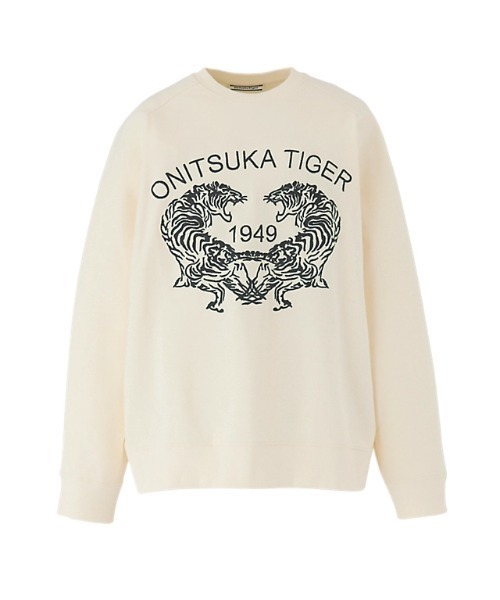 トレーナー スウェット SWEAT TOP / スウェットトップ レディース メンズ Onitsuka Tiger トレーナー スウェット SWEAT TOP / スウェット