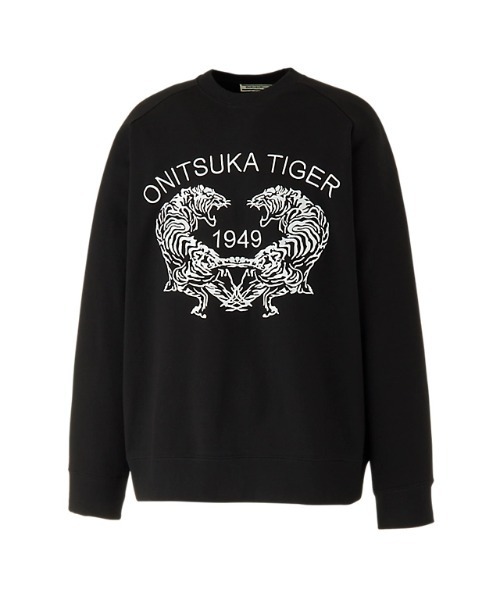 トレーナー スウェット SWEAT TOP / スウェットトップ レディース メンズ Onitsuka Tiger トレーナー スウェット SWEAT TOP / スウェット