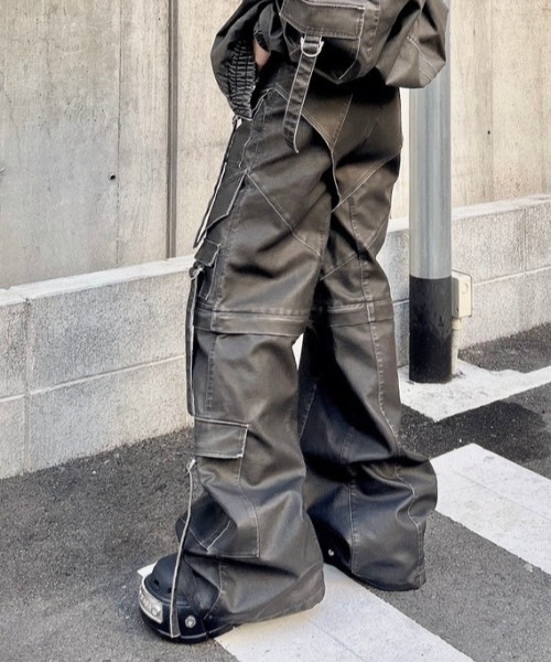 パンツ DIG YOUR OWN GRAVE 2WAY DIG YOUR OWN GRAVE カーゴパンツ 「DIG GRAVE」2WAY COATING