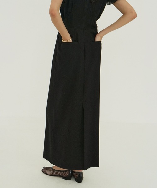 CLANE（クラネ） ワンピース BACK SHEER MAXI ONEPIECE : ZOZOTOWN