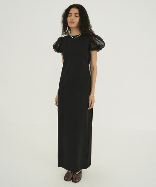 CLANE（クラネ） ワンピース BACK SHEER MAXI ONEPIECE : ZOZOTOWN