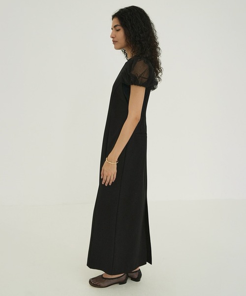 CLANE（クラネ） ワンピース BACK SHEER MAXI ONEPIECE : ZOZOTOWN