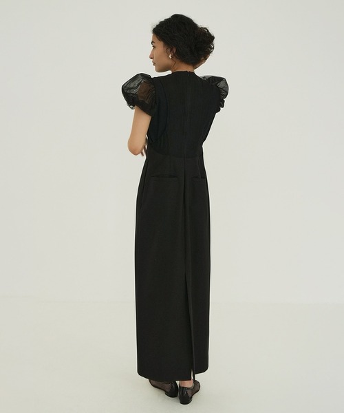 CLANE（クラネ） ワンピース BACK SHEER MAXI ONEPIECE : ZOZOTOWN