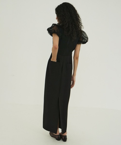 CLANE（クラネ） ワンピース BACK SHEER MAXI ONEPIECE : ZOZOTOWN