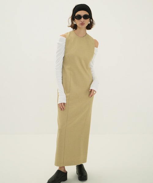 【人気完売品】CLANE BACK SHEER MAXI ONEPIECE CLANE（クラネ） ワンピース BACK SHEER MAXI ONEPIECE : ZOZOTOWN