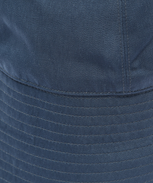 KIJIMA TAKAYUKI　ハット　ネイビー KIJIMA TAKAYUKI (キジマタカユキ) VENTILE BUCKET HAT