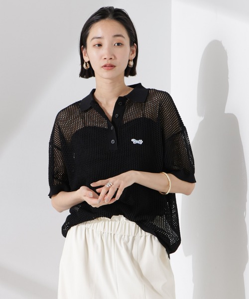 メッシュポロニット(F BLACK): トップス｜PMbox P&M OFFICIAL