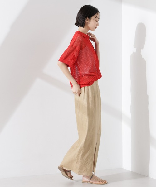 PENNEYS ニット セーター PENNEYS別注TheFOXメッシュポロニット