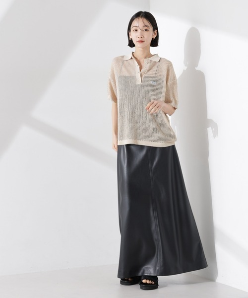 未使用^_^BY★メッシュポロニット PENNEYS ニット セーター PENNEYS別注TheFOXメッシュポロニット