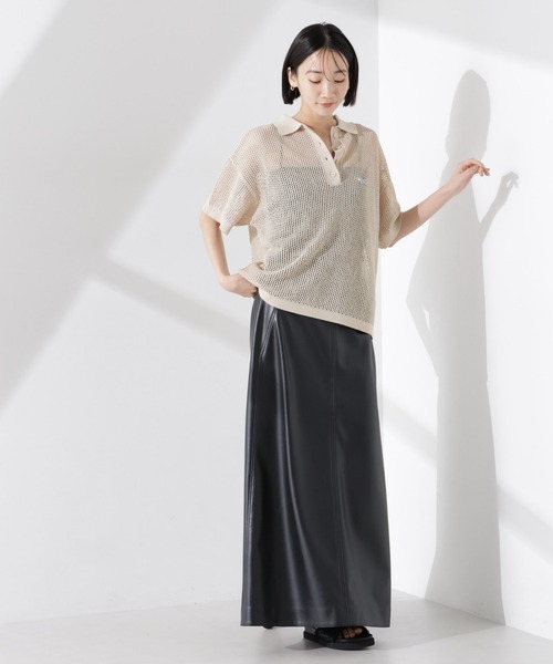 PENNEYS ニット セーター PENNEYS別注TheFOXメッシュポロニット