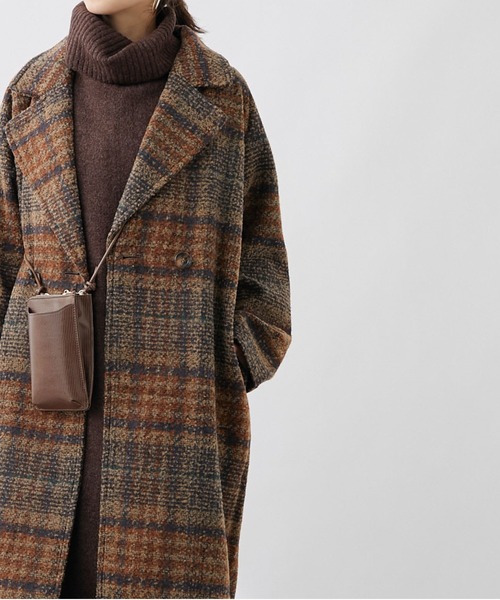 「COLONY 2139」 チェスターコート MEDIUM モカ レディース_画像2