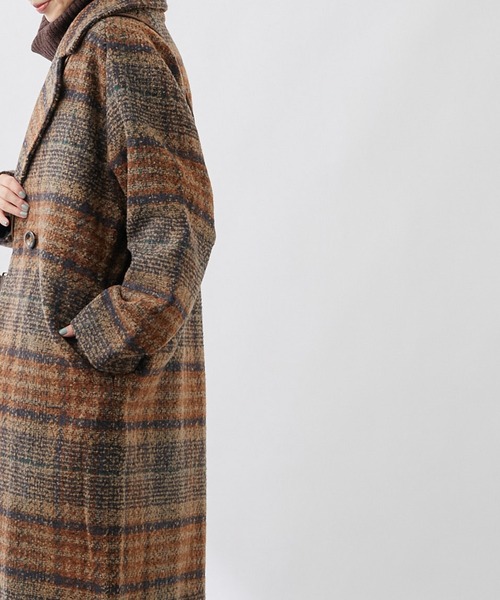 「COLONY 2139」 チェスターコート MEDIUM モカ レディース_画像9