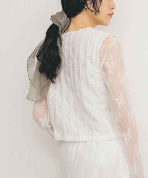 KBF（ケービーエフ） ベスト ジレ フロントホックベスト レディース