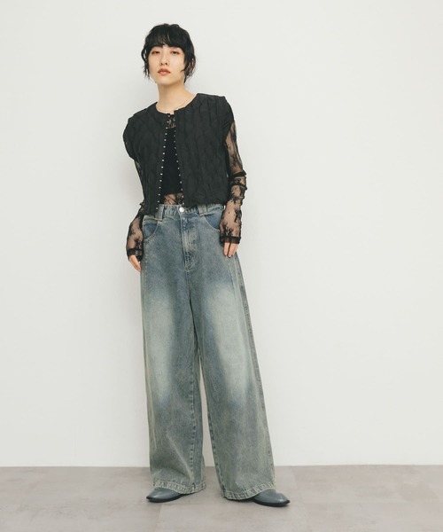 KBF（ケービーエフ） ベスト ジレ フロントホックベスト レディース