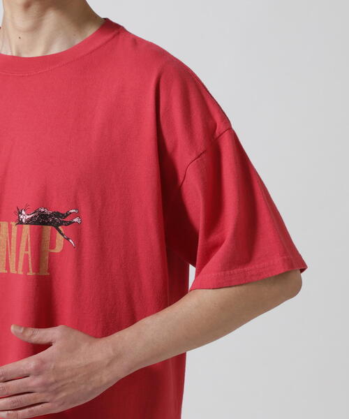 REMI RELIEF(レミレリーフ) 別注20／-天竺BIGサイズTシャツ(BE CAT NAP) REMI RELIEF(レミレリーフ) 別注20/-天竺BIGサイズTシャツ(BE