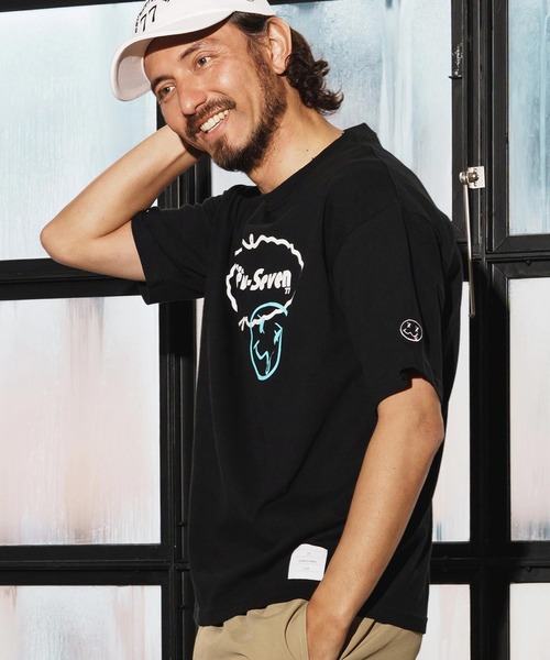 seventy seven tシャツ mt9668-middle onz over size S-S t-shirts