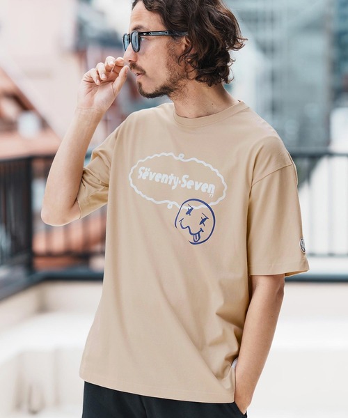 seventy seven tシャツ mt9668-middle onz over size S-S t-shirts