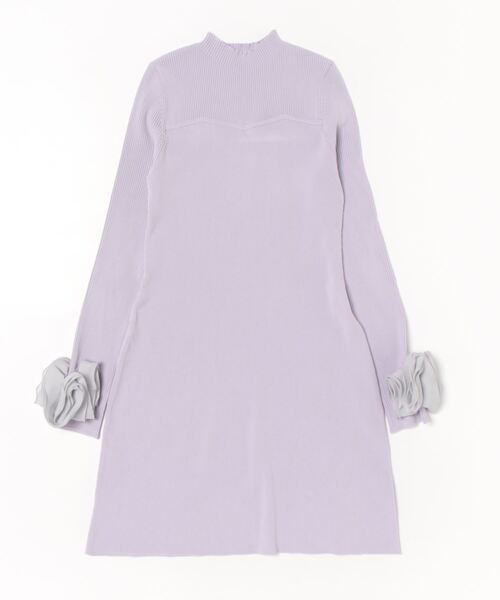 MERCURYDUO 「MERCURYDUO」 ニットワンピース MEDIUM ラベンダー