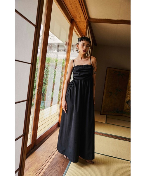 美品 OMMO TUCK BUSTIER ALL IN ONE オールインワン OMMO ONLINE STORE / TUCK BUSTIER ALL IN ONE