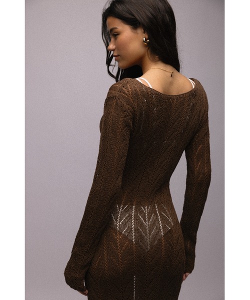 アリシアスタン  ニット ALEXIA STAM（アリシアスタン） ニット セーター Zip Up Knit Cardigan