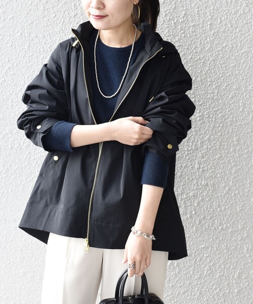 SHIPS 「SHIPS」 マウンテンパーカー ONE SIZE ブラック