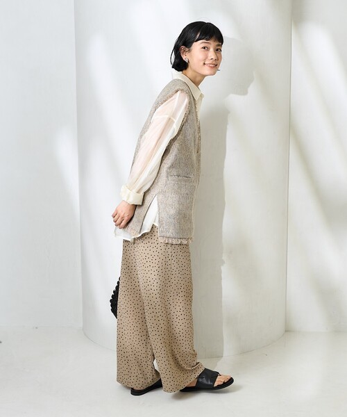 専用　march yummy様　ベスト FREAK'S STORE（フリークスストア） ベスト ジレ Vネック サマー