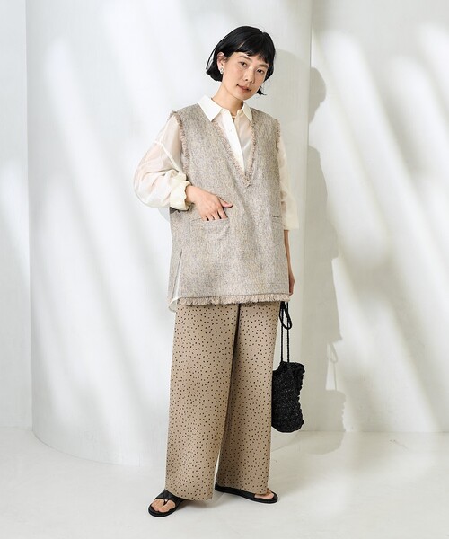 FREAK'S STORE（フリークスストア） ベスト ジレ Vネック サマー