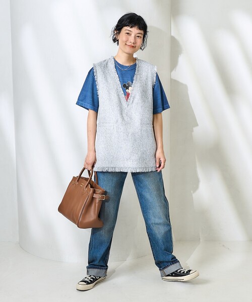 FREAK'S STORE（フリークスストア） ベスト ジレ Vネック サマー