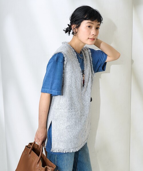 FREAK'S STORE（フリークスストア） ベスト ジレ Vネック サマー