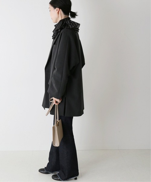 「journal standard L'essage」 チェスターコート - ベージュ レディース_画像4