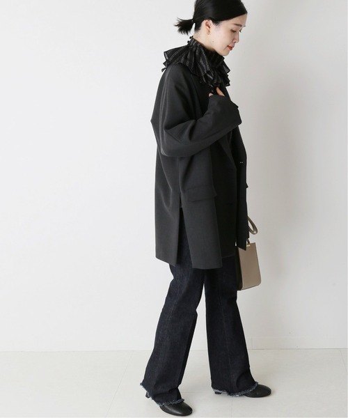 「journal standard L'essage」 チェスターコート - ベージュ レディース_画像5