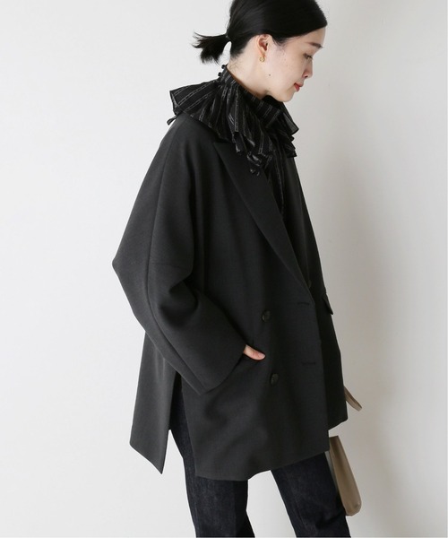 「journal standard L'essage」 チェスターコート - ベージュ レディース_画像8