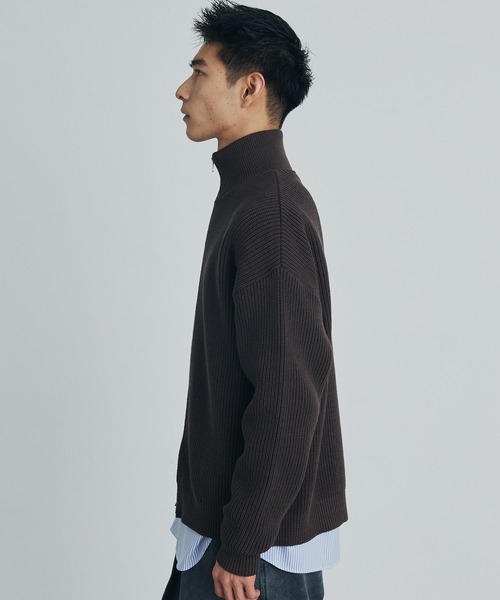 PUBLIC TOKYO ブラック カーディガン PUBLIC TOKYO 「PUBLIC TOKYO」 ニットカーディガン 1 ブラック