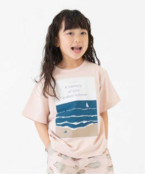 １７　150Tシャツセット KP チュールビスチェ＆ロゴTシャツセット(100～150)(100cm オフ