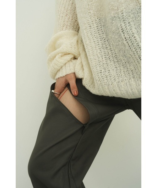 Knuth Marf（クヌースマーフ） パンツ 2way cut leather pants