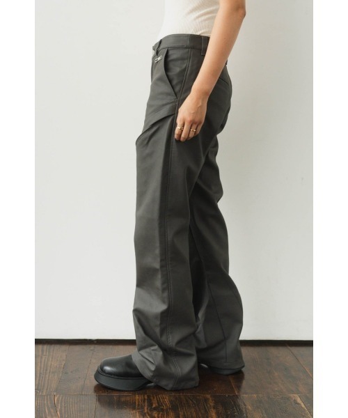 Knuth Marf（クヌースマーフ） パンツ 2way cut leather pants