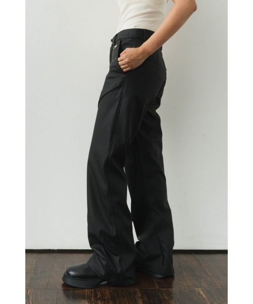 クヌースマーフ パンツ Knuth Marf パンツ 2way cut leather pants レディース