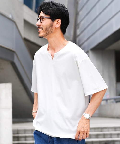 【シシクイTHE SHISHIKUI】半袖クルーネックTシャツ　ホワイト Ron Herman - 【シシクイTHE SHISHIKUI】半袖クルーネックTシャツ