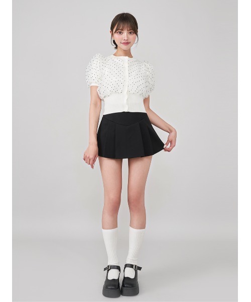 Darich Darlingボーダーツイードミニスカート Sサイズ Darich スカート 美シルエットミニスカート : ZOZOTOWN Yahoo!店