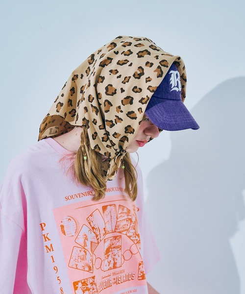 RNA（アールエヌエー） スカーフ バンダナ E5148 レオパードBIG