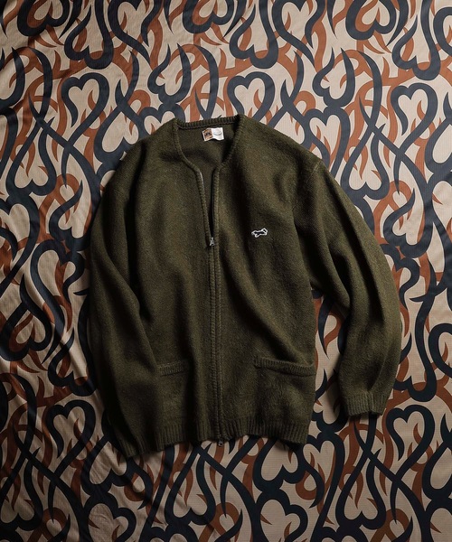 新品 ナンバーナイン 04AW GIVE期 ウール ネックウォーマー オリーブn