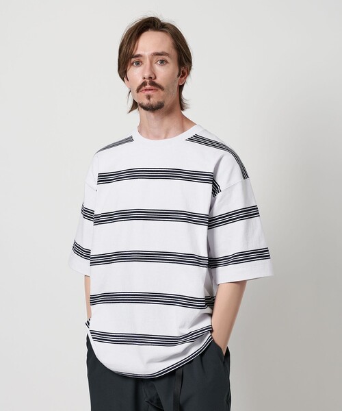 Bogey Boys 国内発送 ホワイト エッセンシャルTシャツ トミー ヒルフィガー TOMMY HILFIGER インターロックエンボスT