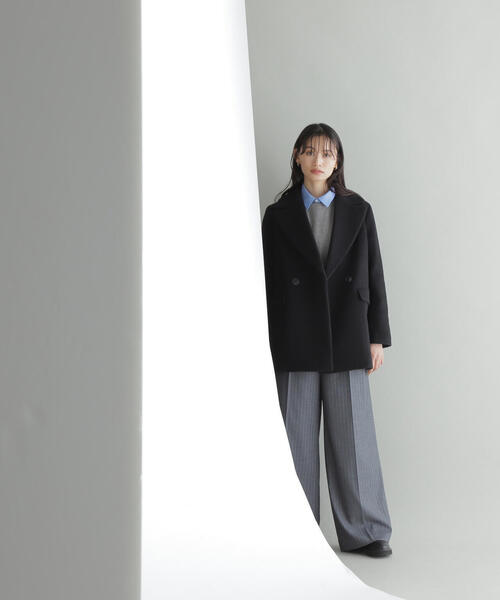 NATURAL BEAUTY BASIC ブラック コート M 新品未使用 NATURAL BEAUTY BASIC（ナチュラルビューティーベーシック