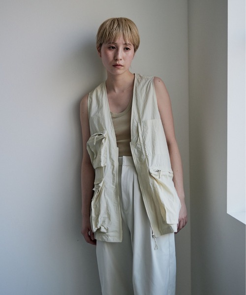 lit ベスト ジレ 「NEW ver.」Hunting Nylon Vest レディース