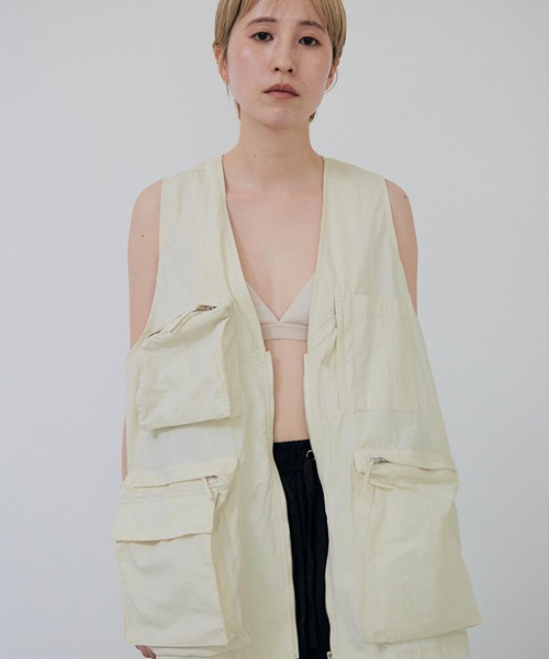 lit ベスト ジレ 「NEW ver.」Hunting Nylon Vest レディース