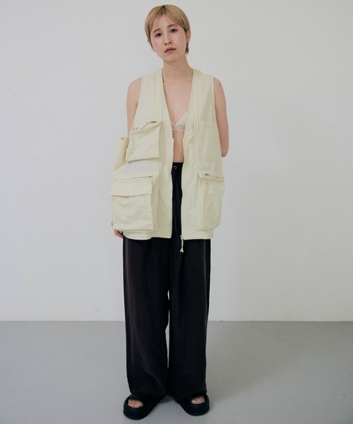 ベスト ジレ NYLON SHORT VEST レディース ベスト ジレ NYLON SHORT VEST レディース : ZOZOTOWN Yahoo!店