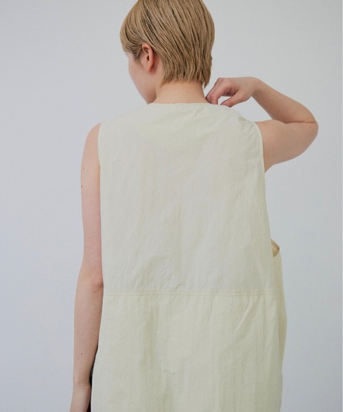 トップス lit NEW ver Hunting Nylon Vest ivory NEW ver.】Hunting Nylon Vest（ベスト）｜lit（リット）の